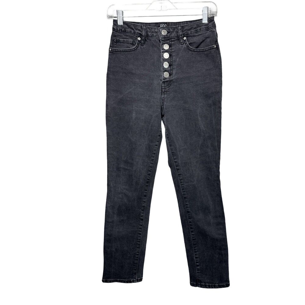BDG Jeans Womens 4 28 Black Girlfriend High Rise Neutral Everyday‎ Basic Casual